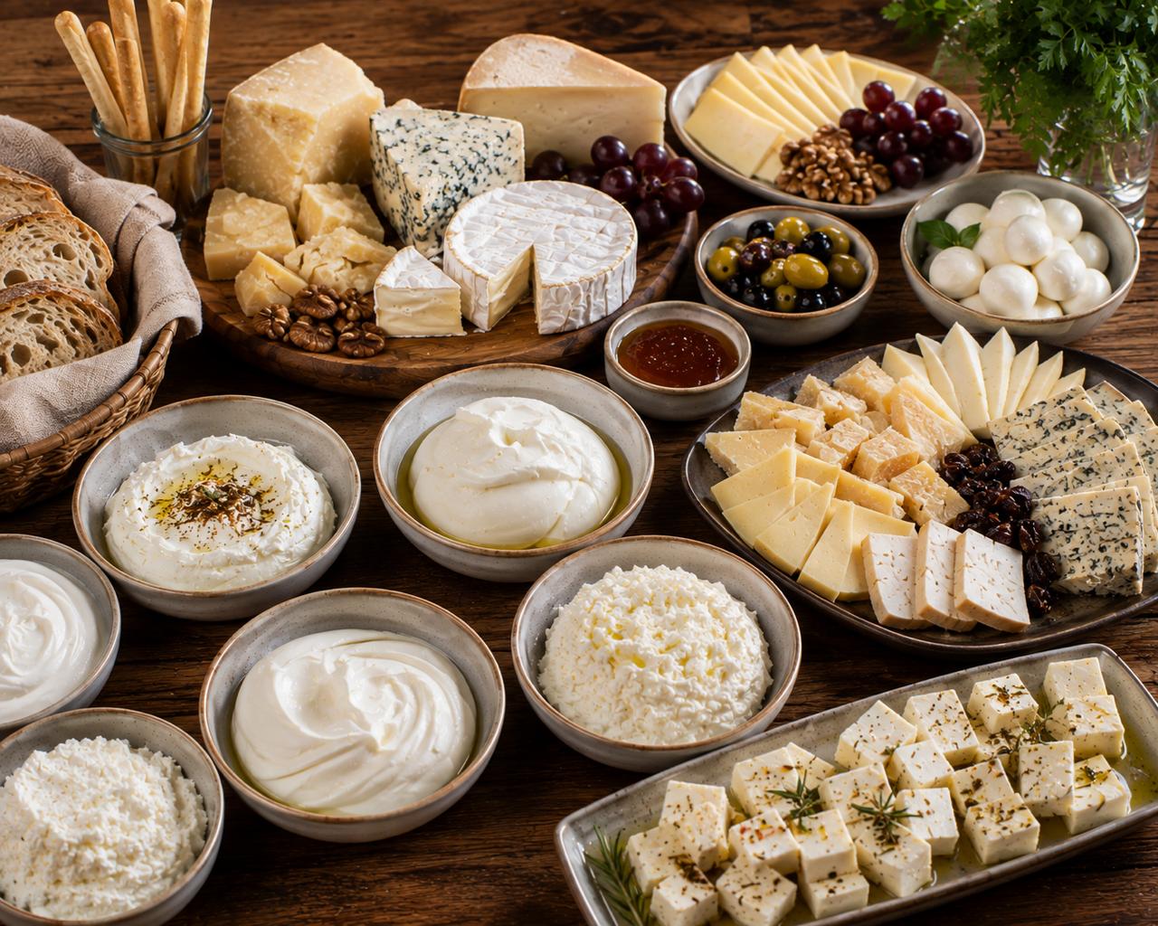 Dairy and cheeses